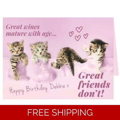 Personalised Rachael Hale 'Great Friends' Card
